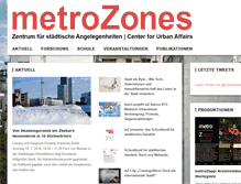 Tablet Screenshot of metrozones.info